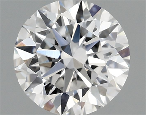 Picture of Lab Grown Diamond 1.04 Carats, Round with Excellent Cut, E Color, VS1 Clarity and Certified by IGI