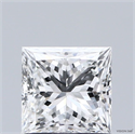 Diamante Natural 1.01 quilates, Princesa , Color F, claridad VVS2 y certificado GIA