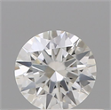 Diamante Natural 0.42 quilates, Redondo , Color I, claridad VVS2 y certificado GIA