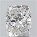 Natural Diamond 1.50 Carats, Cushion with  Cut, G Color, SI1 Clarity and Certified by GIA