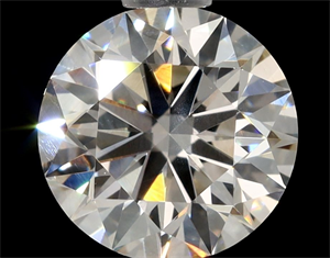 Picture of Natural Diamond 0.72 Carats, Round with Excellent Cut, J Color, SI1 Clarity and Certified by GIA