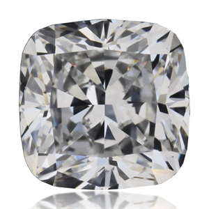 Picture of Natural Diamond 0.52 Carats, Cushion with  Cut, F Color, VS1 Clarity and Certified by GIA