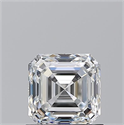 Diamante Natural 1.01 quilates, Asscher , Color F, claridad VVS1 y certificado GIA