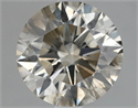 Natural Diamond 1.55 Carats, Round with Excellent Cut, L Color, SI2 Clarity and Certified by IGI