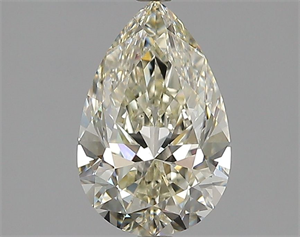 Picture of Natural Diamond 1.50 Carats, Pear with  Cut, L Color, VVS2 Clarity and Certified by GIA