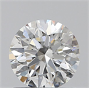 Natural Diamond 0.75 Carats, Round with Excellent Cut, H Color, VS1 Clarity and Certified by GIA