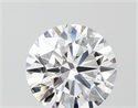 Lab Grown Diamond 1.23 Carats, Round with Ideal Cut, D Color, IF Clarity and Certified by IGI
