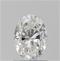 Natural Diamond 0.90 Carats, Oval with  Cut, G Color, VS1 Clarity and Certified by GIA