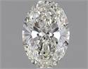 Diamante Natural 0.71 quilates, Ovalado , Color J, claridad VS1 y certificado GIA