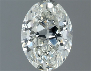 Picture of Natural Diamond 0.80 Carats, Oval with  Cut, I Color, VS2 Clarity and Certified by IGI