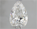 Diamante Natural 1.01 quilates, De pera , Color G, claridad SI2 y certificado GIA