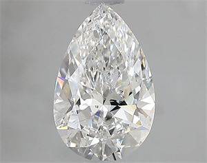 Foto Diamante Natural 1.01 quilates, De pera , Color G, claridad SI2 y certificado GIA de