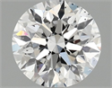 Lab Grown Diamond 1.37 Carats, Round with Excellent Cut, D Color, VS2 Clarity and Certified by IGI