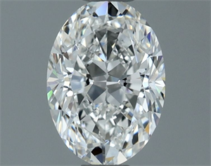 Picture of Natural Diamond 0.60 Carats, Oval with  Cut, F Color, VS1 Clarity and Certified by GIA