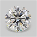 Lab Grown Diamond 1.05 Carats, Round with Ideal Cut, D Color, VVS2 Clarity and Certified by IGI