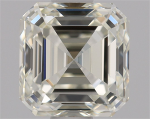 Foto Diamante Natural 1.06 quilates, Asscher , Color M, claridad VVS2 y certificado GIA de