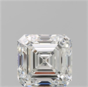 Natural Diamond 2.20 Carats, Asscher with  Cut, H Color, VVS2 Clarity and Certified by GIA