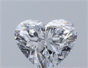 Natural Diamond 0.33 Carats, Heart with  Cut, D Color, VVS1 Clarity and Certified by GIA