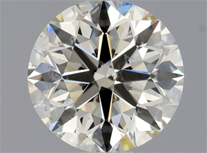 Foto Diamante Natural 0.80 quilates, Redondo , Color L, claridad SI2 y certificado GIA de