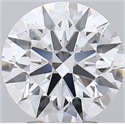 Del inventario de diamantes de laboratorio, 3.23 quilates, Redondo , Color E, claridad VS1 y certificado GIA