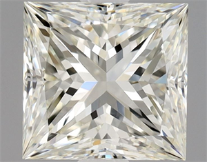 Foto Diamante Natural 1.01 quilates, Princesa , Color J, claridad VS1 y certificado GIA de
