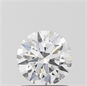 Lab Grown Diamond 1.01 Carats, Round with Ideal Cut, E Color, VS1 Clarity and Certified by IGI