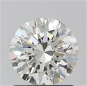Natural Diamond 1.14 Carats, Round with Excellent Cut, J Color, VVS2 Clarity and Certified by GIA
