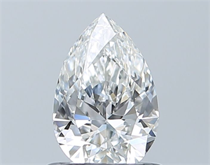 Foto Diamante Natural 0.70 quilates, De pera , Color G, claridad VVS2 y certificado GIA de