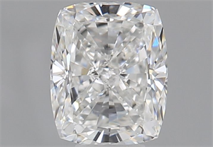 Foto Diamante Natural 0.51 quilates, Del cojín , Color F, claridad VS2 y certificado GIA de