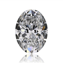 Natural Diamond 0.70 Carats, Oval with  Cut, D Color, VS1 Clarity and Certified by GIA