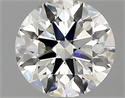 Natural Diamond 0.83 Carats, Round with Excellent Cut, I Color, VS1 Clarity and Certified by GIA