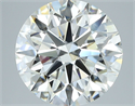 Diamante Natural 2.54 quilates, Redondo , Color H, claridad VVS1 y certificado GIA