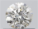 Diamante Natural 0.43 quilates, Redondo , Color J, claridad VVS1 y certificado GIA