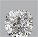 Natural Diamond 0.80 Carats, Cushion with  Cut, I Color, SI2 Clarity and Certified by IGI