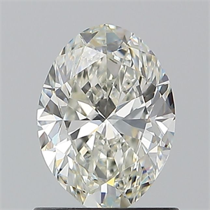 Foto Diamante Natural 1.01 quilates, Ovalado , Color H, claridad VS1 y certificado IGI de