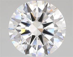 Picture of Lab Grown Diamond 5.02 Carats, Round with Ideal Cut, E Color, VVS2 Clarity and Certified by IGI