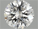 Lab Grown Diamond 1.52 Carats, Round with Excellent Cut, F Color, VVS2 Clarity and Certified by IGI