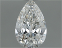 Diamante Natural 0.50 quilates, De pera , Color H, claridad VVS2 y certificado GIA