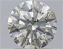 Natural Diamond 1.20 Carats, Round with Excellent Cut, J Color, SI1 Clarity and Certified by GIA