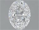 Natural Diamond 1.20 Carats, Oval with  Cut, E Color, SI1 Clarity and Certified by GIA
