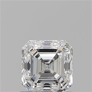 Picture of Natural Diamond 1.01 Carats, Asscher with  Cut, E Color, VS2 Clarity and Certified by GIA