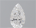 Natural Diamond 0.42 Carats, Pear with  Cut, D Color, VVS1 Clarity and Certified by GIA