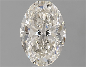 Foto Diamante Natural 0.90 quilates, Ovalado , Color K, claridad SI1 y certificado GIA de