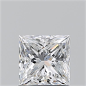 Diamante Natural 1.03 quilates, Princesa , Color D, claridad SI1 y certificado GIA