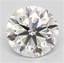 Natural Diamond 0.70 Carats, Round with Very Good Cut, H Color, VS2 Clarity and Certified by GIA