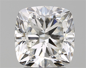 Foto Diamante Natural 3.05 quilates, Del cojín , Color I, claridad SI1 y certificado GIA de