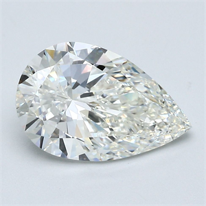 Foto Diamante Natural 3.01 quilates, De pera , Color I, claridad VS1 y certificado GIA de