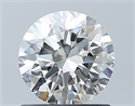 Diamante Natural 1.00 quilates, Redondo , Color I, claridad SI1 y certificado GIA