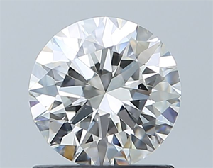 Foto Diamante Natural 1.00 quilates, Redondo , Color I, claridad SI1 y certificado GIA de