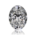 Diamante Natural 0.41 quilates, Ovalado , Color D, claridad VS2 y certificado GIA